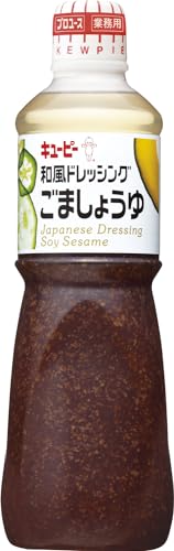 큐피 1L 일식 드레싱 참깨간장 1000ml (업소용) 대용량