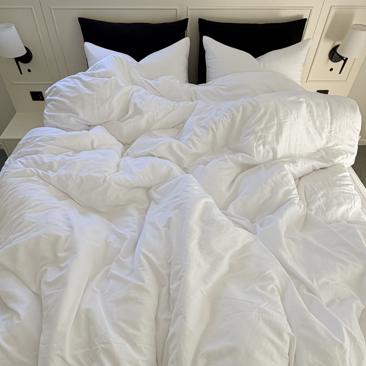 호텔침구 모달60수 이불세트 알러지케어 사계절 신혼 화이트 이불세트 Q