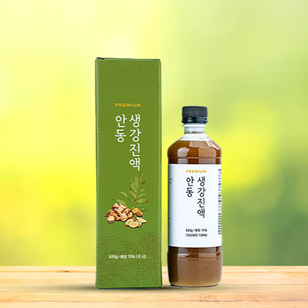 국내산 안동생강진액 620g 생강청 원액 - 상품 이미지