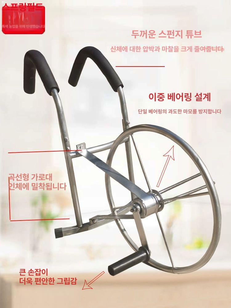 워터벨트 리와인더 점적호수 구멍 감는기계 호스 관개호수 철제 링 - 상세 이미지 5
