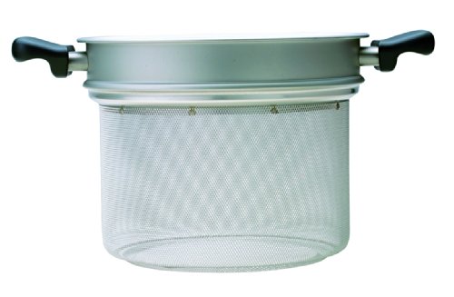 야나기소리 눈막힘이 적은 스테인리스 콜랜더 일본제 스테인리스 채반 물빠짐용 양손 깊은 냄비와 조합하여 가능