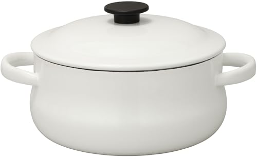 노다호로 캐세롤 25cm 깊은형 법랑 가스IH대응 양수냄비 보온력 일본제 루크