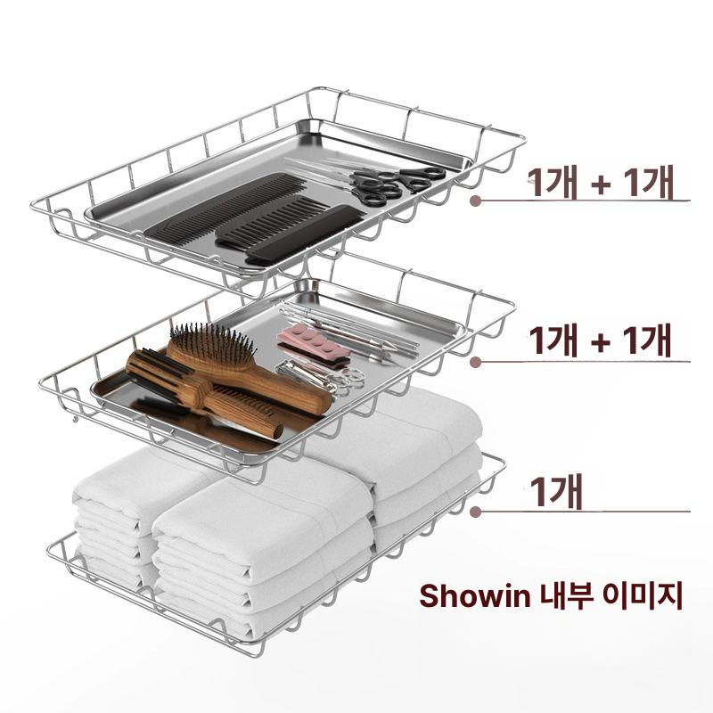 UV 소독기 미용 살균기 멸균기 빗 자외선 도구 캐비닛 블랙 공식 표준 구성 - 상세 이미지 5