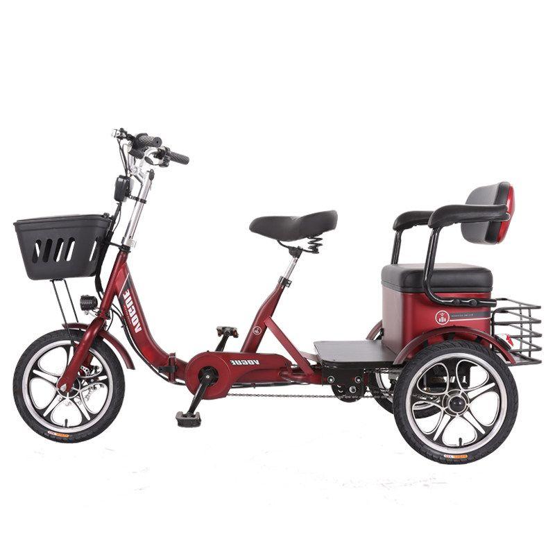 델타휠 세발 전기자전거 스쿠터 48V 650W 리튬배터리 출퇴근용 클래식 이미지 6