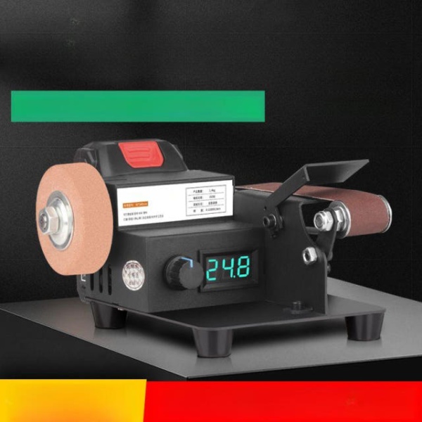 강력 벨트샌더 연마기 샌더벨트 수냉식 가정용 플러그인 250W 세트 2 플러그인 250W 본체만 전원미포함 - 상품 이미지