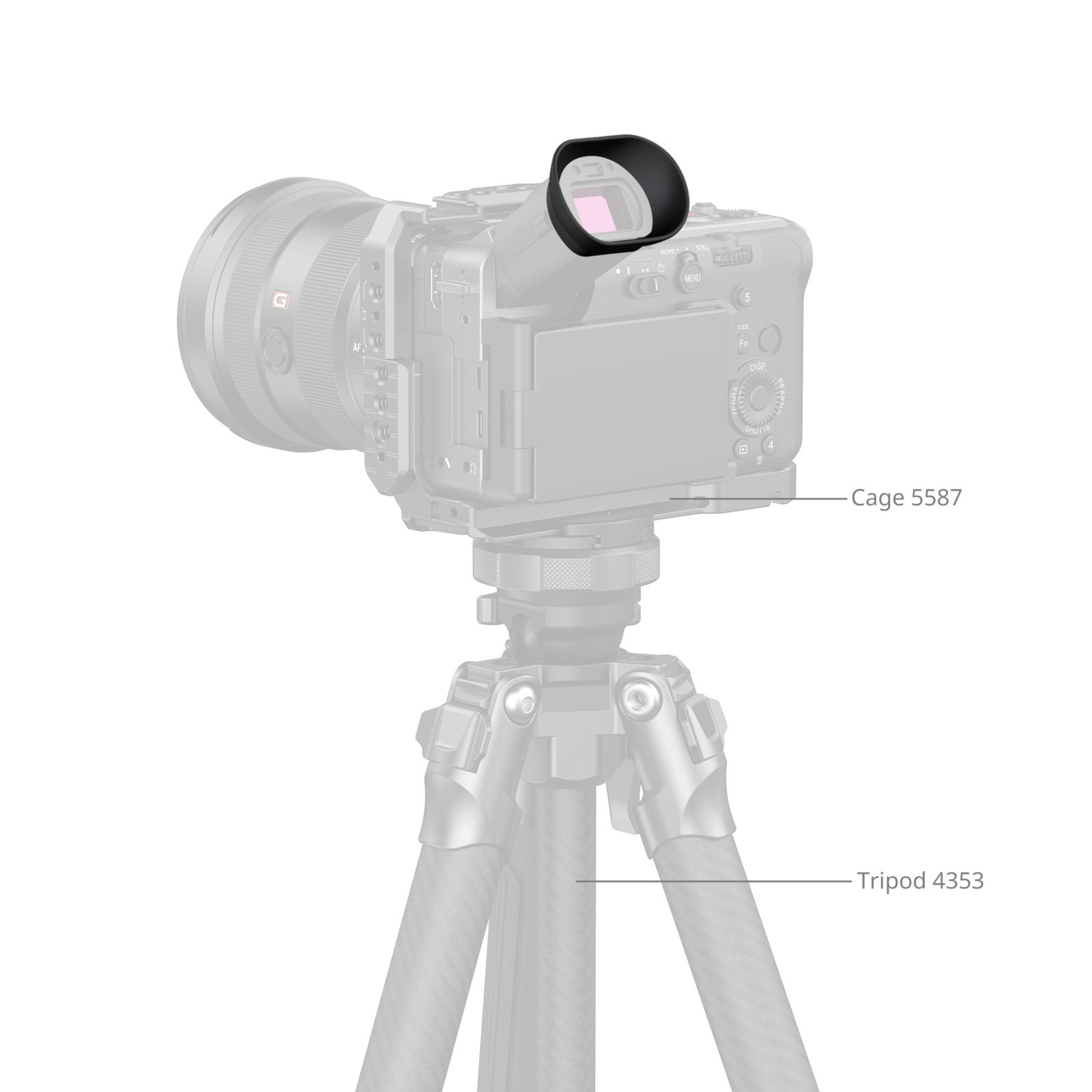 스몰리그 Sony FX2 전용 카메라 뷰파인더 아이컵 5975 이미지 6