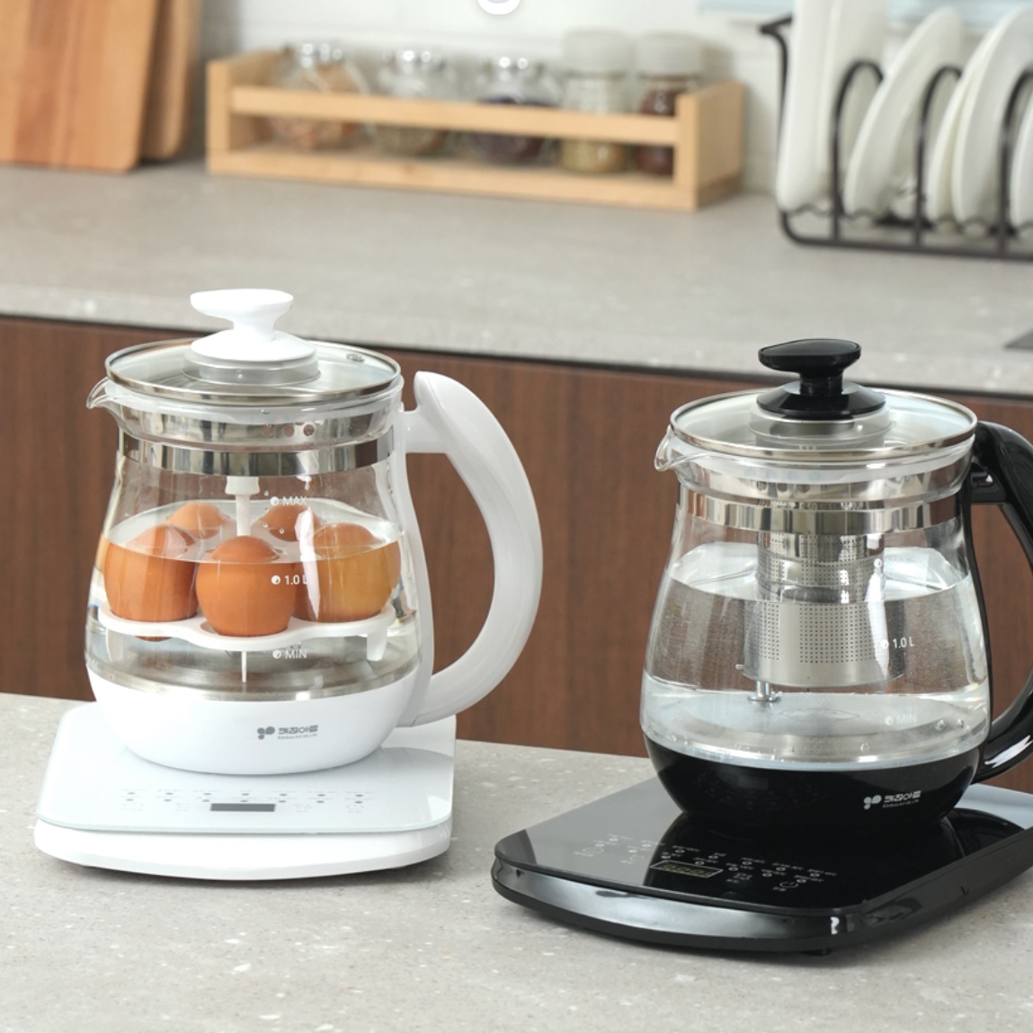 대형약탕기 다기능 전기 약탕기 탕약기 유리 중탕기 대용량 약탕기