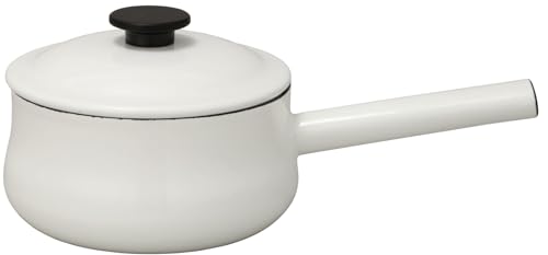 노다호로 소스팬 18cm 법랑 가스IH대응 편수냄비 일본제 루크