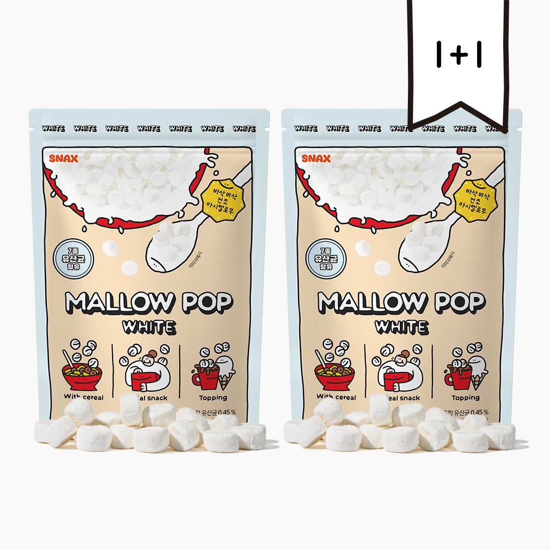 멜로팝 레인보우 건조 마시멜로 110g 1+1 이미지 4