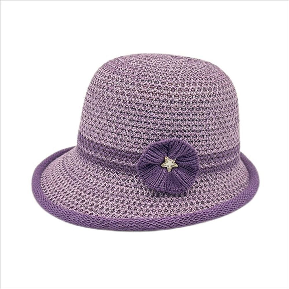 어머니 모자 할머니 봄 여름 챙모자 외출 자외선차단 벙거지 4종 - 상세 이미지 2