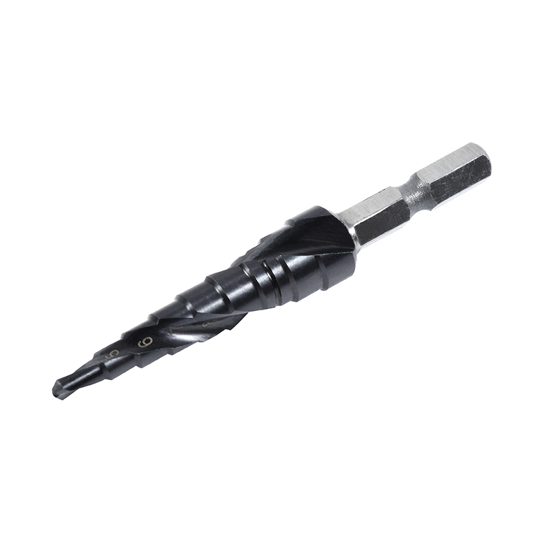 이엑스파워 헤리컬스텝드릴 보급형 육각 2M 4~12mm ESE-2T - 상품 이미지