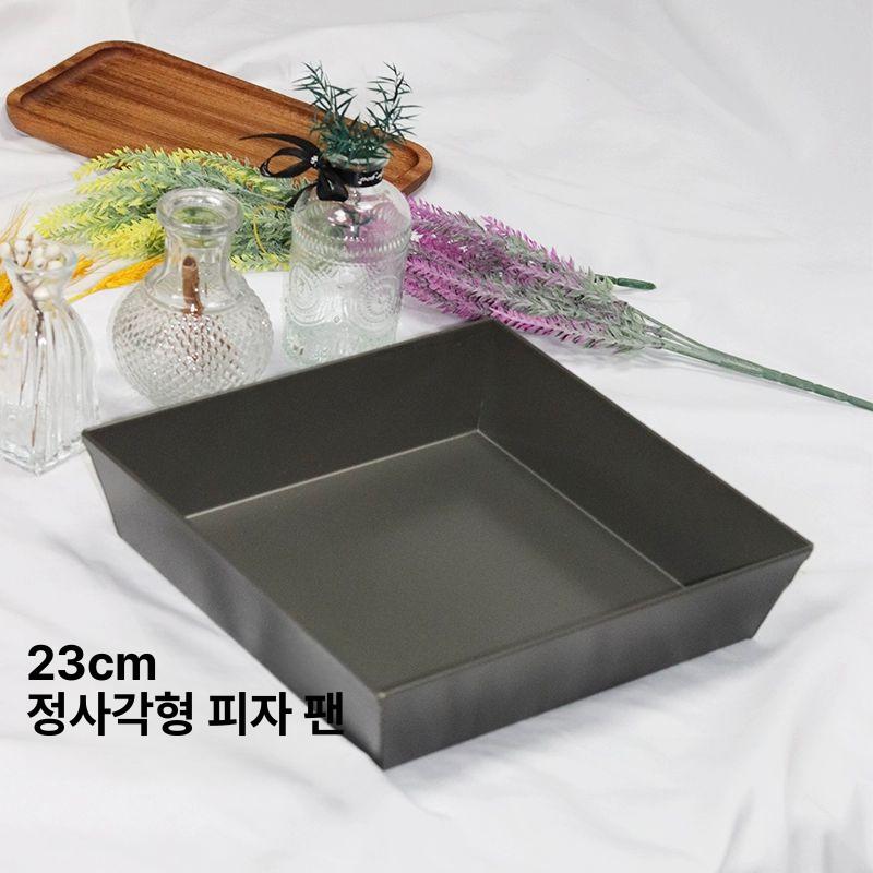 디트로이트피자팬 사각 틀 하드 베이킹 스타일 트레이 접착 6인치 하드필름 정사각형 트레이 뚜껑 - 상세 이미지 3