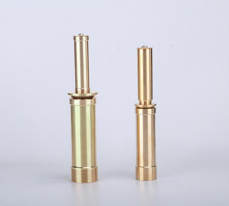 2단 분수 노즐 호수 1번 펌프 헤드 32mm 조경 1인치 이중층 트럼펫 꽃 노즐 - 상품 이미지