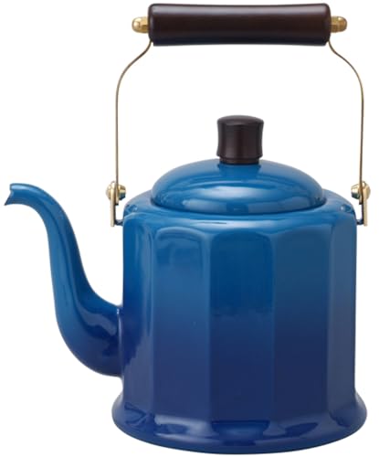 노다호로 케틀 2.0L 법랑 가스IH대응 일본제 로열 클래식 블루