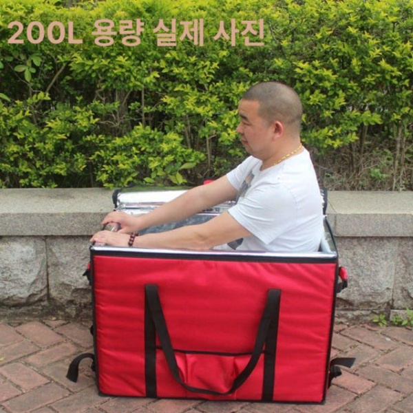 프리미엄 업소용 단열 보온가방 레드 288L 내부 70 x 45x60 1500 레드 35L 내부 42 x 25x32 1500 - 상세 이미지 4