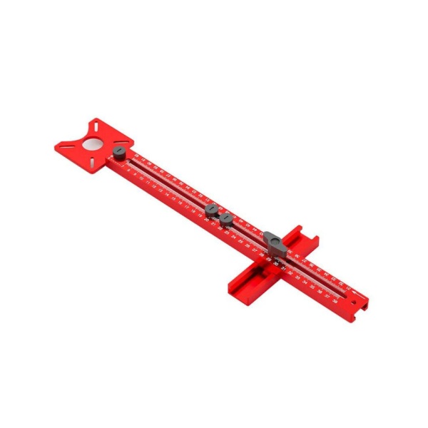 정밀 목공 밀링 가이드 슬로팅 도구 라우터 플레이트 구멍 기본 모델 40cm 모조 베어링 커터 1 2 x 1x4 - 상품 이미지