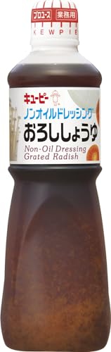 큐피 1L 논오일 드레싱 갈은 무 간장 1000ml (업소용) 대용량 저칼로리