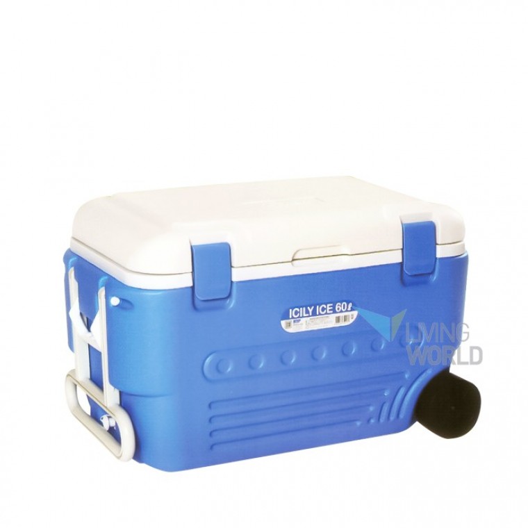 지니몰 리빙월드 바퀴형 아이스박스60L (DO-606/블루) /대형아이스박스 대용량