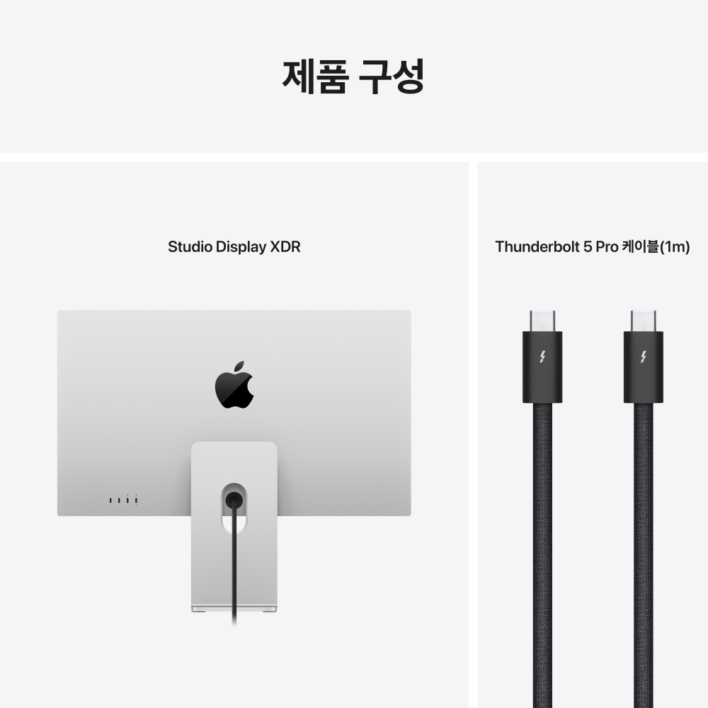 애플 스튜디오 디스플레이 XDR Nano-texture 글래스 스탠드 구성과 활용 범위 비교