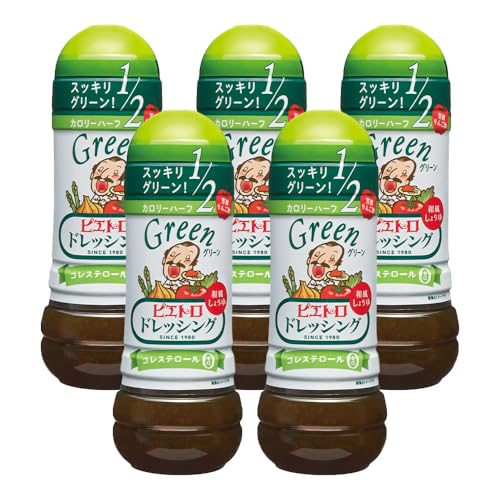 피에트로 드레싱 그린 280ml (5개 세트) 와풍 간장 칼로리 50% 컷 지방 60% 컷 콜레스테롤 0