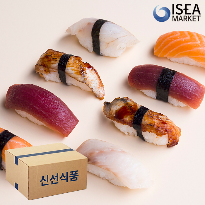 초밥용 민물장어 3kg(120gx25팩) 양념 장어 슬라이스 박스 - 상세 이미지 5