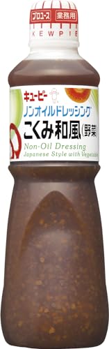 큐피 1L 논오일 드레싱 고쿠미 와후 (야채) 1000ml (업소용) 대용량