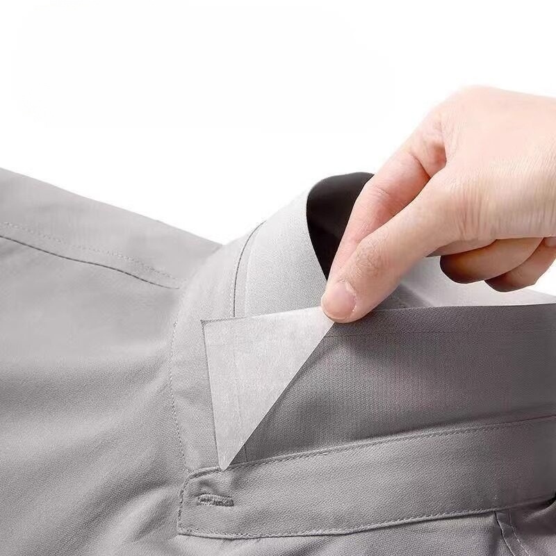 깃세움스티커 카라 셔츠 칼라 말림 고정 스티커 투명 와이셔츠 넥카라고정 깔끔한 5개입 - 상세 이미지 2