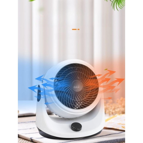 강력한 가정용 화장실 난로 욕실 히터 원통형 2000W 비회전 전기선 냉난방 1200W 2초 PTC 세라믹 - 상품 이미지