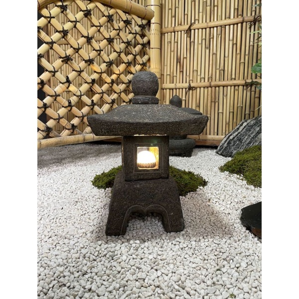고풍스러운 석등 조경 장식품 야외 연못 가든 조형물 일본식 높이 35cm 유선모델 A 높이 35cm 유선모델 B - 상세 이미지 4