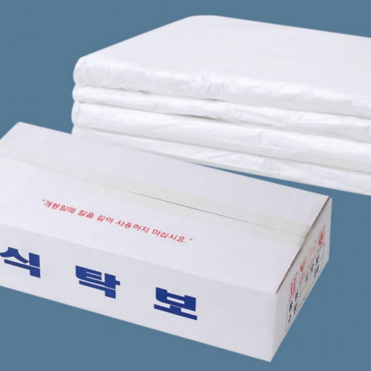 지니몰 일회용 비닐 식탁보 테이블 매트 일반 평판 250매