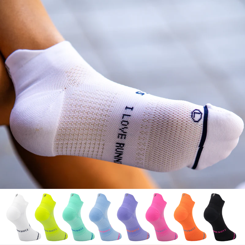 스포크스 러닝양말 로우컷 여름 마라톤 삭스 SPORCKS 화이트, M (255-270mm) - 상품 이미지