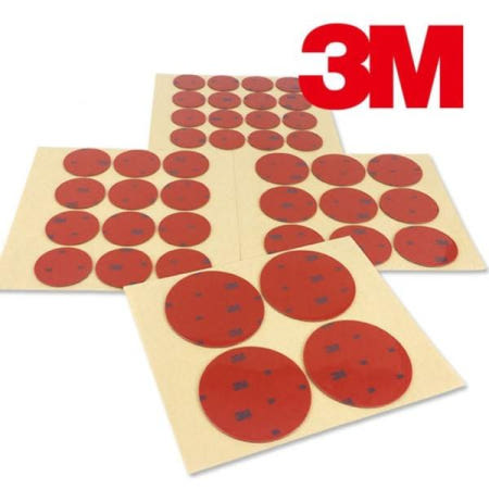 양면 강력 그레이 폼 원형 양면테이프 3M 5069G