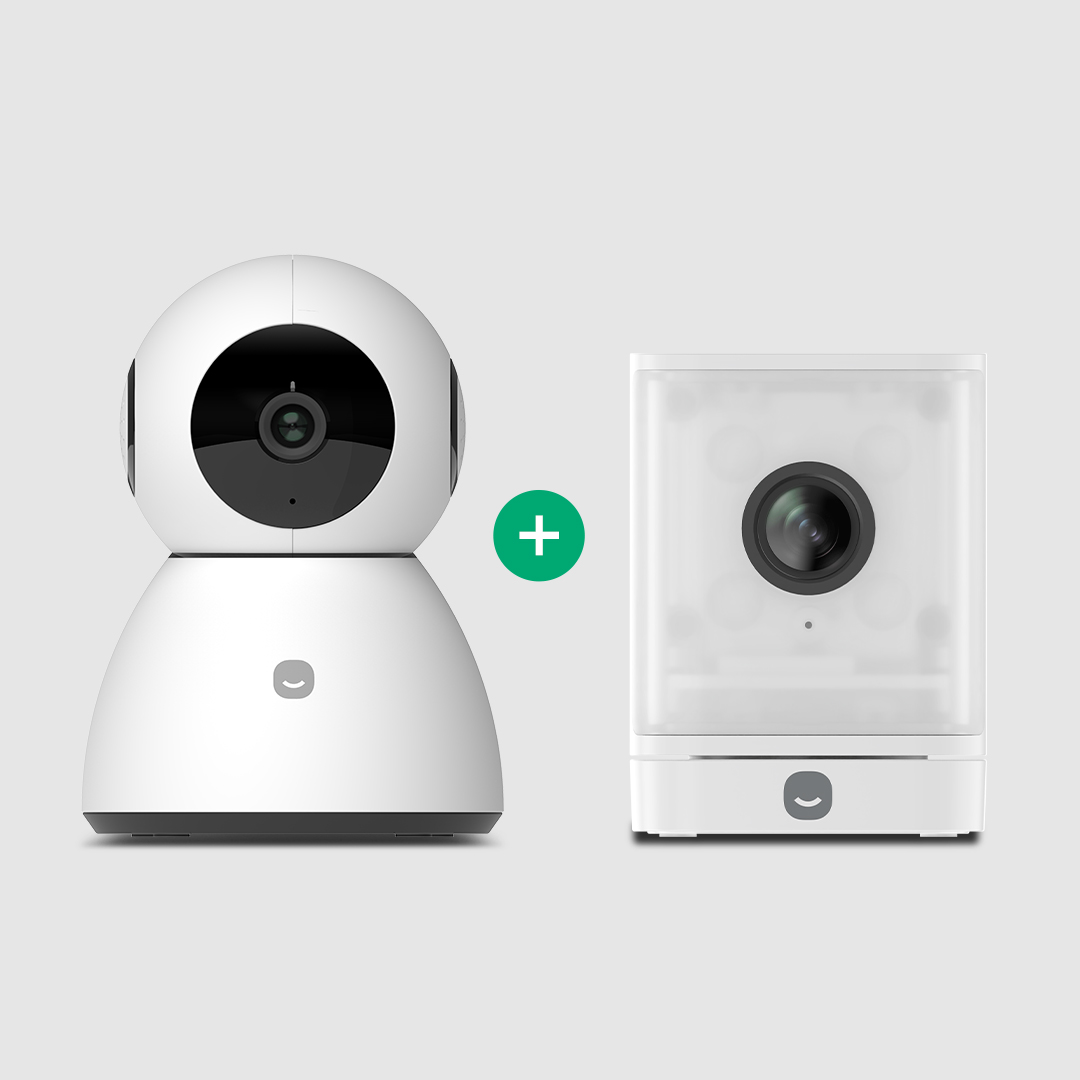 [ORIGINAL&NEW G2 1+1 교차구성] 헤이홈 스마트 홈카메라 홈캠 홈CCTV 3MP Pro G2&4mp - 상품 이미지
