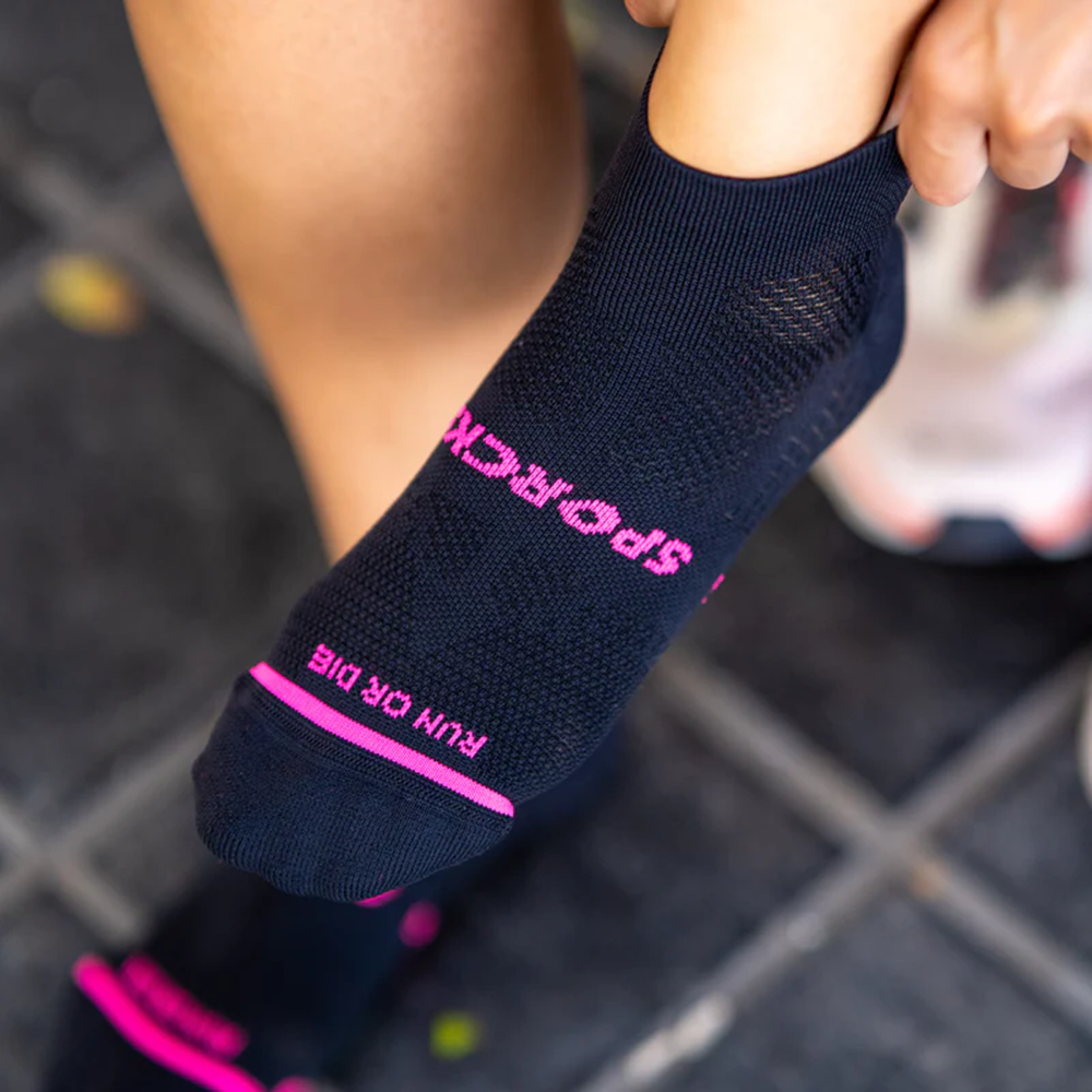 스포크스 러닝양말 로우컷 여름 마라톤 삭스 SPORCKS 블랙, XS (220-235mm) - 상세 이미지 2