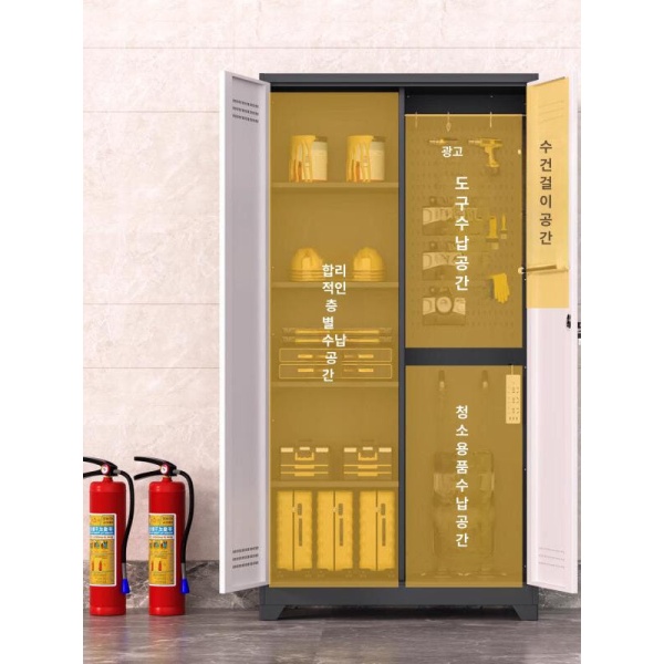 튼튼한 마당 조립식 야외 보관함 간이 창고 수납함 사물함 방수 두꺼운 180x길이 90x깊이 40cm B 1.4mm 맞춤 문의 1.4mm - 상세 이미지 4