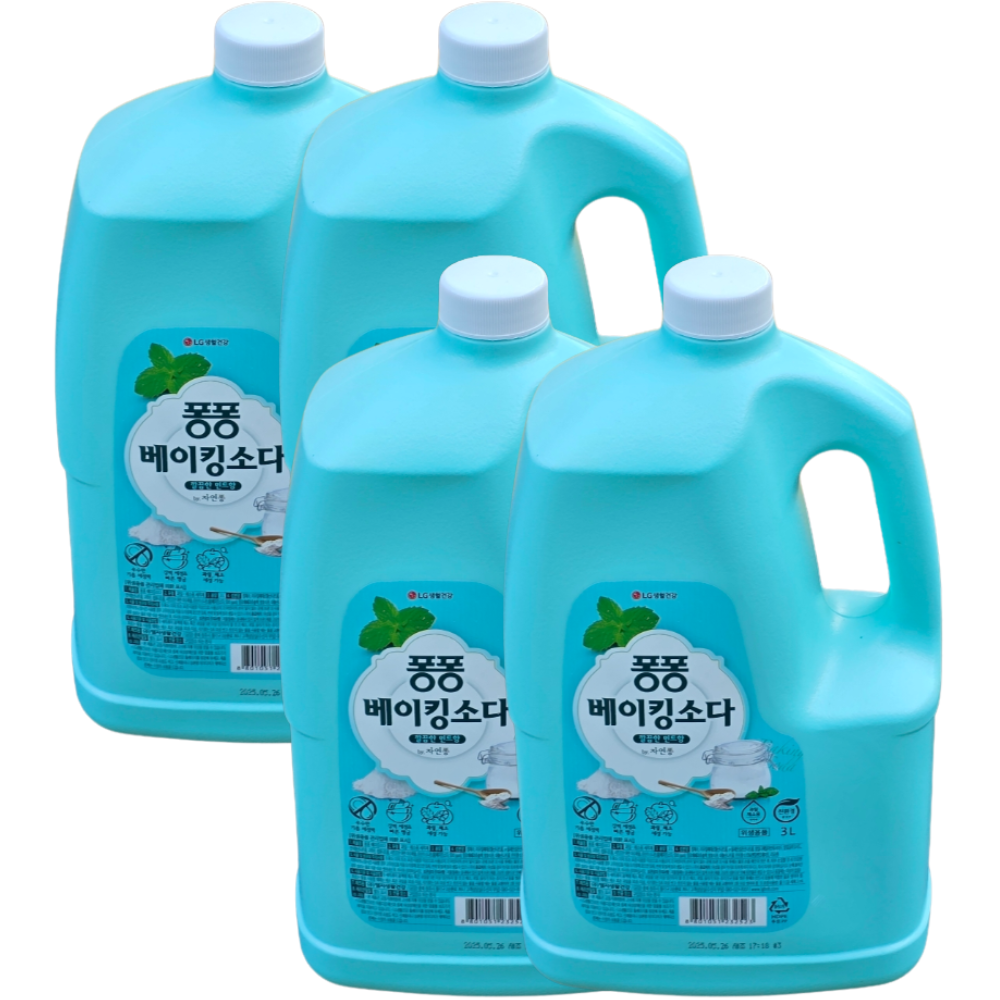 퐁퐁 주방세제 베이킹소다 3L x4개 - 상품 이미지