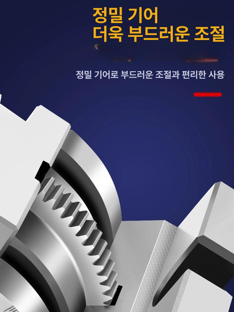 앵글 바이스 고정 밀링 합금강 정밀 틸팅 플라이어 멀티 2인치 합금강 만능 조절 각도 고정밀 모델 - 상세 이미지 2