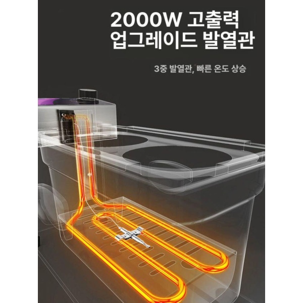 전문가용 식당 대형 면 삶는 기계 우동 라멘 탕기 워머 삶기 YS-WBT-4L 단일 헤드 YS-WBT-4L 단일 헤드 - 상세 이미지 4