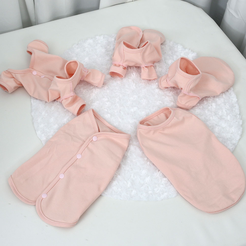 강아지옷 부드러운 오가닉 실내복 나시 티셔츠 국내제작 조끼 올인원 레몬 XS 이미지 7