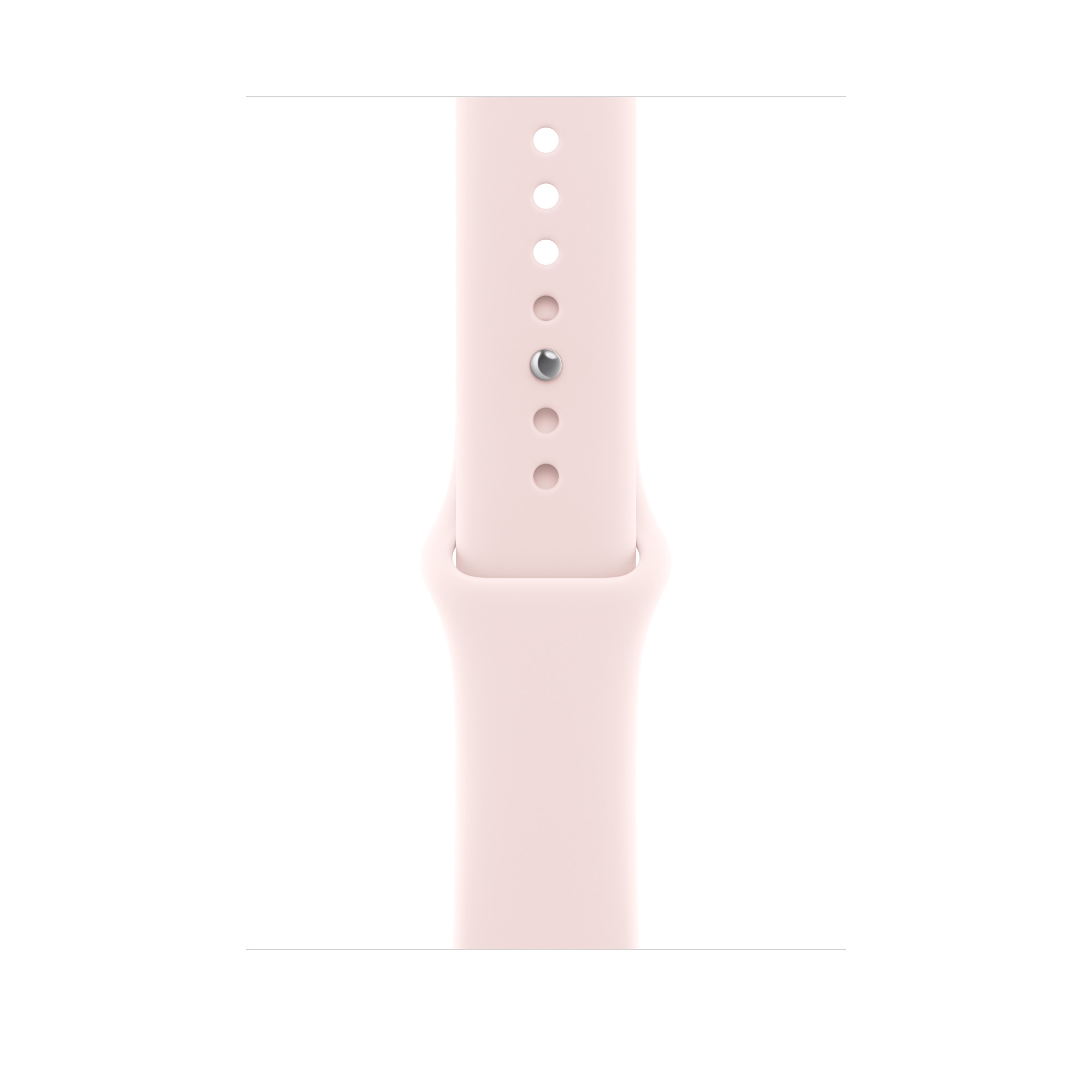 애플 정품 애플워치 스트랩 46mm 스포츠 밴드, M/L, 소프트 핑크
