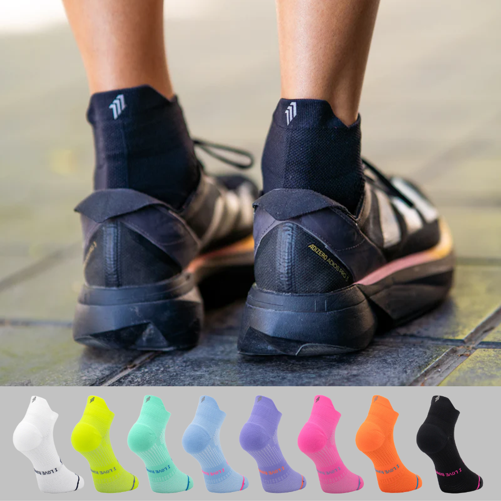 스포크스 러닝양말 로우컷 여름 마라톤 삭스 SPORCKS 블랙, S (235-255mm) - 상품 이미지