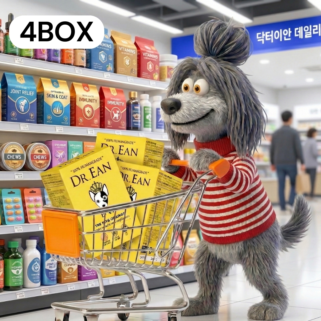 닥터이안 반려동물 반려견 강아지 종합 영양제 눈물자국 피부 관절염 간건강 30포, 4개 이미지 1