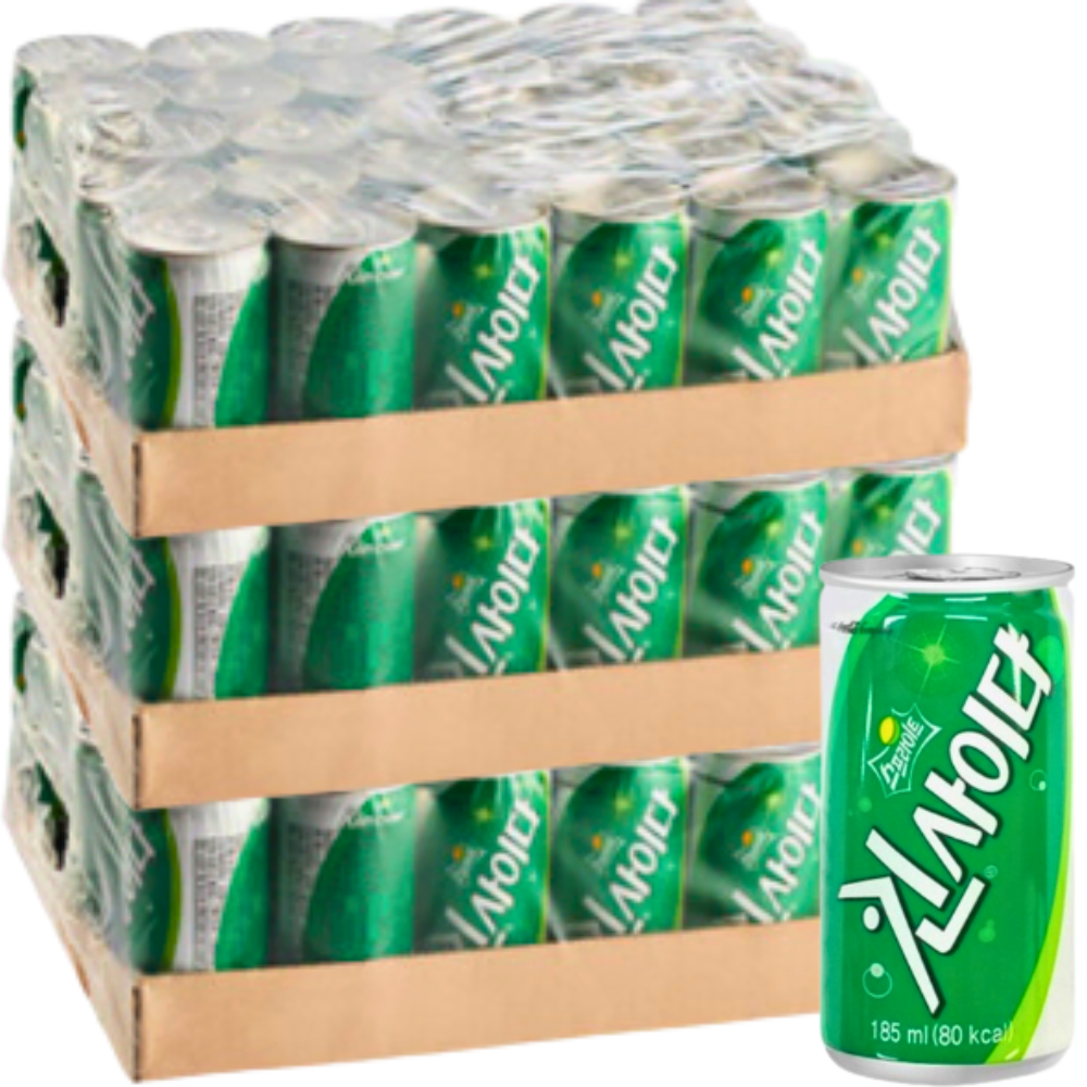 스프라이트 킨사이다 185ml x90캔 탄산음료 - 상품 이미지