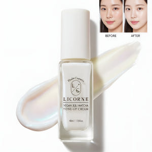 리꼼 비건 말차 톤업크림 40ml 톤보정 화이트닝 제주말차 톤업크림 솔직 후기 | 피부 타입별 분석 - 상품 이미지 1