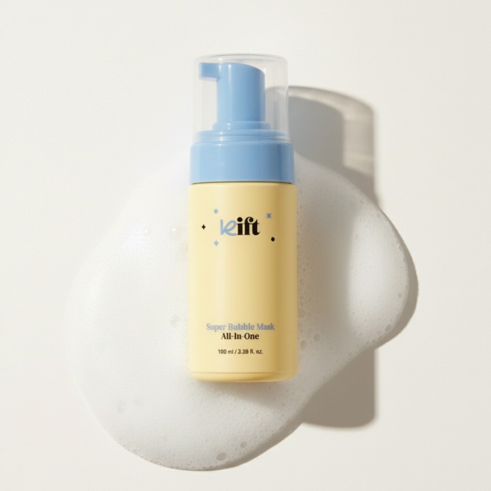 키프트 슈퍼버블 마스크 버블팩 올인원 속건조 수면팩 100ml, 1개 이미지 2