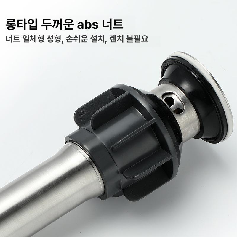 스테인리스 하수구 부속품 만능 회전형 탄성 밀봉기 12.5cm 구멍 있음 플립 - 상세 이미지 5