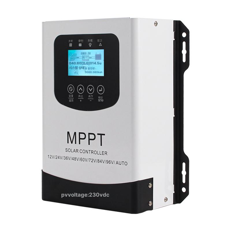 태양광 충전 컨트롤러 MPPT 패널 30A 솔라 제어 30A 12V-120V 1단계 강화 240V - 상품 이미지