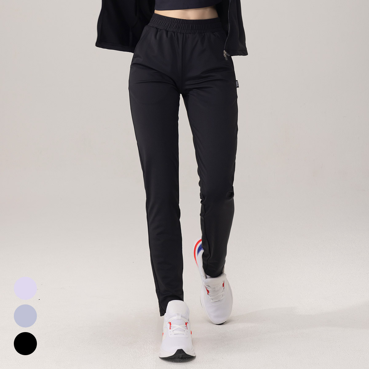 에버라스트 여성 트레이닝 바지 슬림핏 트랙 팬츠 이미지 3