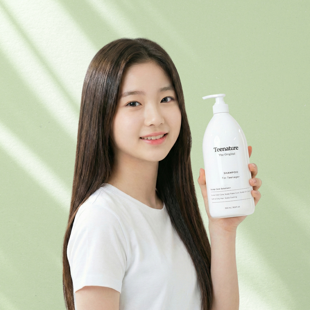 티네이처 청소년 샴푸 사춘기 비듬 정수리냄새 약산성 - 상품 이미지