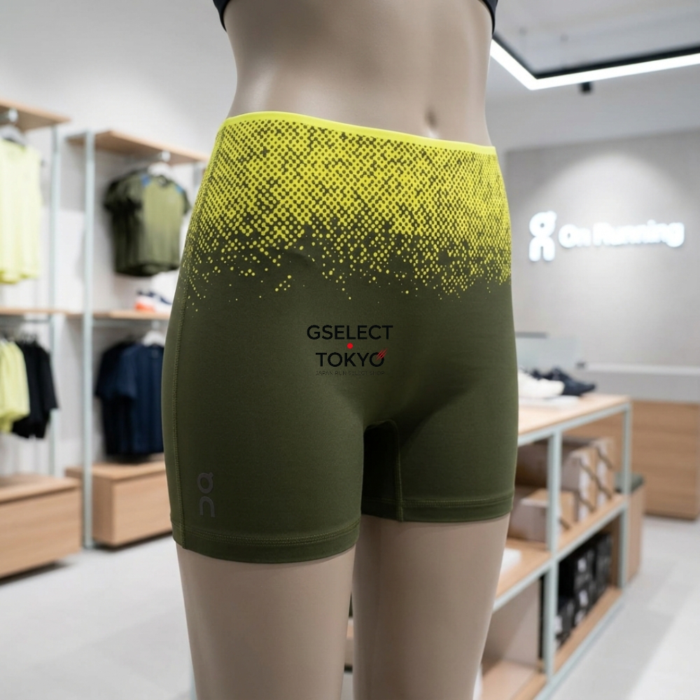 온러닝 레이스 타이즈 쇼츠 레깅스 러닝 라임 1WF10202347 - 상품 이미지